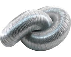 Starx afvoerslang flexibel aluminium 100mm - 3 meter (45.707.02)