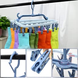 Inklapbaar Droogrek Universeel – Laundry Drying Rack -  Wasrek voor in de Badkamer/Tuin/Slaapkamer/Balkon – Duurzam — thumbnail 2