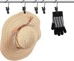 20 Stuks Sokkenclips - Metalen Kledingclip - Kledingclips Van Roestvrij Staal - Kledinghangers - Antislip Metalen Kledinghangers - Ruimtebesparend - Washaak, Reisdraagkleding - Laarzen Hoge Handdoek Muts Sokken Broek — thumbnail 5