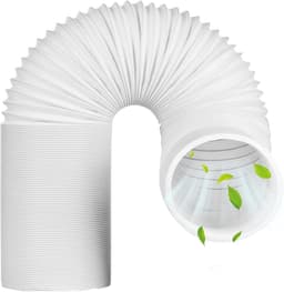 Afvoerslang - Ventilatieslang - Airco Ventilatie - Flexibele Uitschuifbaar - 2 meter 150 mm - Grijs — thumbnail 1