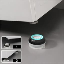 Wasmachine Verhoger - Wasdroger - Koelkast Verhoger - Met Wielen - Ombouw - 4 Stuks - Groen — thumbnail 3