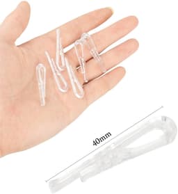 Dailygoods- Mini Wasknijpers 300 Stuks - Kunststof - Kleine — thumbnail 5