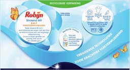 Robijn Wasmiddel - 4-in-1 Wascapsules - Stralend Wit - 4 x 15 stuks - 60 Wasbeurten - Voordeelverpakking — thumbnail 3