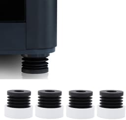 Dailygoods- Anti-vibratie Voeten Set van 4 - Trillingsdempers Wasmachine - Trillingsdempers Airco - Trillingsdempers Warmtepomp - Rubber Antislip Pads - Schokabsorberend en Stabiel — thumbnail 1