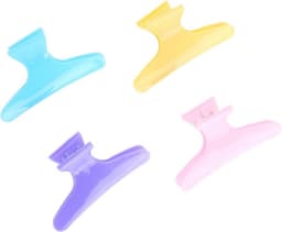 Haarklauw Klemmen - Haaraccessoires - Haar Stylen - Duurzaam Kunststof - 12 Stuks - Zwart — thumbnail 5