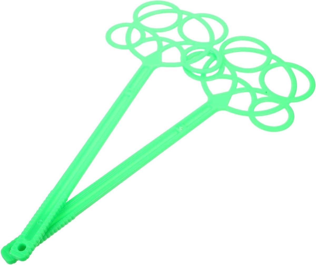 Tapijtklopper Set - Stofverwijderaar Tool - Textiel Onderhoud - Voorkomt Schade - 2 Stuks - Groen — afbeelding 1