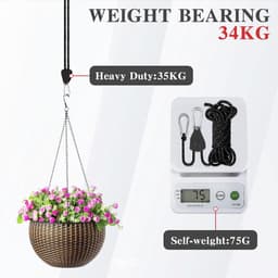 MTTProducts - Rope Tensioner - Kabelspanner - Ideaal voor planten en tenten - 8 stuks - Verstelbare ratchet met touwrem - Handig voor camping en indoor.. — thumbnail 5