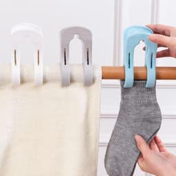 Grote wasknijpers voor strandhanddoeken - 6 stuks, winddichte antislip clips voor handdoeken, sprei en dekens, ideaal voor buitengebruik — thumbnail 4