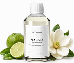 SteamStory Luxe Wasparfum Marble - Luxe geur met limoen, appelbloesem & cederhout - 250 ml — thumbnail 1