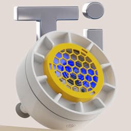 Fruit Reiniger - Groente Wasser - Voedsel Bereiding - Automatische Reiniging - Compact Ontwerp - Wit — thumbnail 5