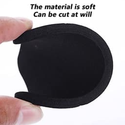 Anti-vibratiepads - Geluiddempers - Apparaten Dempen - Milieuvriendelijk EVA-materiaal - 8 stuks - Zwart — thumbnail 5