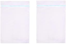 Allecto - Grote Mesh Waszak - Wasnetzak met Rits - 60 cm x 80 cm - Voor Kleding en Speelgoed - Ideaal voor Wasmachine en Reizen — thumbnail 1