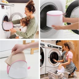 Herbruikbare Waszakken voor Bh's - 3 Stuks, Mesh Waszak voor Ondergoed en Sokken, Bescherming tijdens het Wassen in de Wasmachine — thumbnail 3