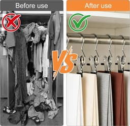 40 Stuks Roestvrijstalen Kleerhanger Knijpers, 360째 Draagbare Antislip Knijpers, Knijpers met Haken, Hangende Kledingknijpers voor Schoenen Handdoeken Sokken Kleding Huis — thumbnail 5