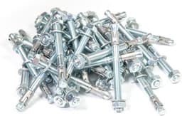 Heavy-duty pluggen 50 stuks verpakking M10 boutenanker zware anker pluggen blikseanker M 10 wiganker verzinkt — thumbnail 4