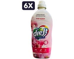 Dreft ultimate care - Wasverzachter - pink bloom - 6x 40sc / 1L