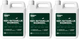 The Green Junk - 100% Natuurlijk Wasmiddel 5L Navulling (3-pack) - Zonder Synthetisch Parfum - Wasmiddel Sensitive - Vloeibaar Baby Wasmiddel - Biologisch Wasmiddel - Voordeelverpakking - 501 Wasbeurten — thumbnail 1