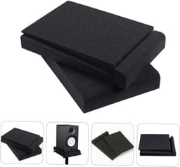 Luidspreker Isolatie Pads - Speaker Dempers - Studio Geluid - Vibratie Onderdrukking - 4 Stuks - Zwart — thumbnail 4
