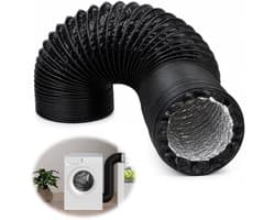 Flexibele Buisslang Van 150 MM - 5M PVC-Afvoerslang Voor Wasdroger - Ventilatieafvoerslang Voor Hvac Kweektent Lasersnijder — afbeelding 1