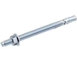 Wigankers Beton - Verzinkte Bevestiging - Zware Constructies Bevestigen - Voor Zware Belasting - 3/8" x 5" 20 Stuks - Verzinkt
