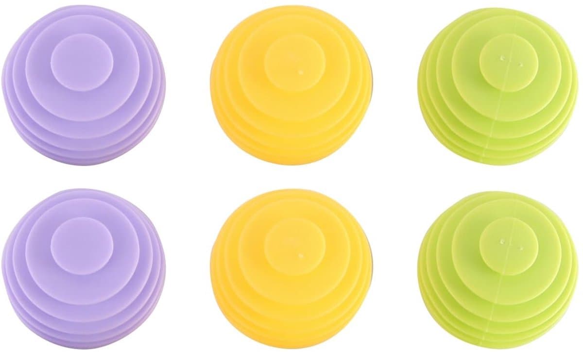 Dailygoods - Dailygoody - Wasdrogerballen - Anti-wrinkle kleding - 6 stuks - Geschikt voor wasmachine en wasdroger - Ideaal voor dekens en truien - materiaal — afbeelding 1