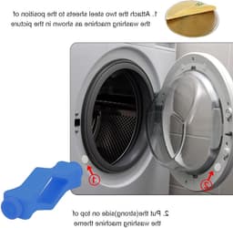 Verstelbare Deursupport voor Wasmachine - Flexibele Deurhouder met Sterke Magneet, Deurstopper en Duurzaam Ontwerp voor Efficiënt Gebruik — thumbnail 2