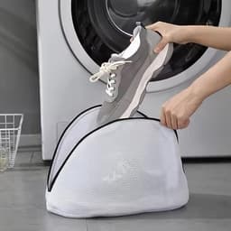 Set van 2 wasnetten voor schoenen, ideaal voor de wasmachine, met rits voor optimale bescherming van je schoenen — thumbnail 2