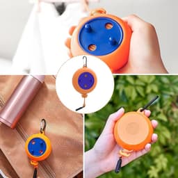 Dailygoody - Draagbare waslijn - Antislip waslijn - 10 meter - Reis en camping - Lichtgewicht en compact - Geschikt voor buiten en binnen - Voor kampe... — thumbnail 2