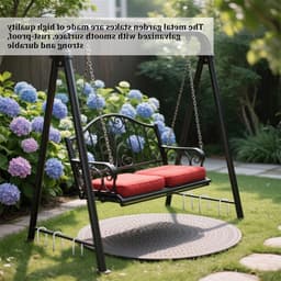 Grondankers - U-vormige nagels - 30 cm - Gegalvaniseerd Staal - Voor Tenten, Trampolines en Tuinhuisjes — thumbnail 2