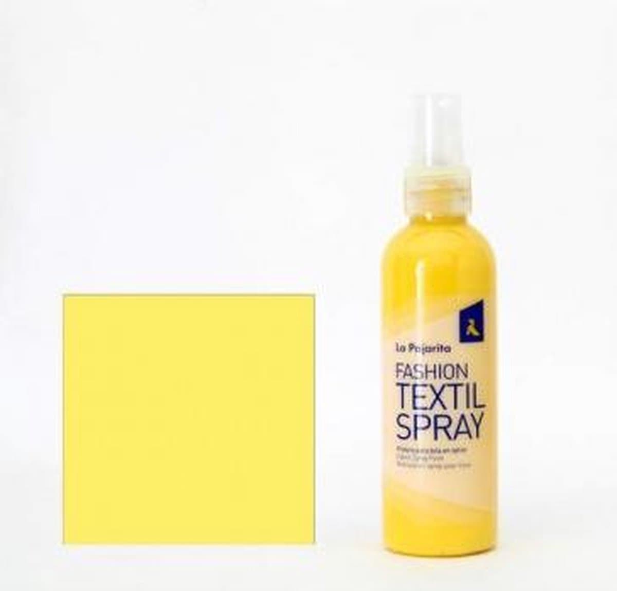 La Pajarita textielverf spray 100ml lemon geel voor knutselen. — afbeelding 1
