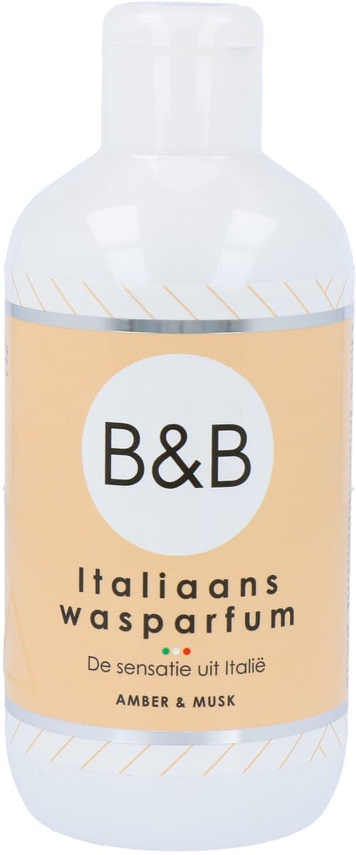 B&B Italiaanse Wasparfum Amber & Musk - 250 ml — afbeelding 1