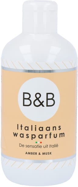 B&B Italiaanse Wasparfum Amber & Musk - 250 ml — thumbnail 1