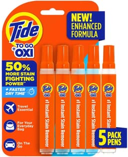 Tide To Go XXL Vlekkenverwijderaar – 5x10ml | Tegen Koffie-, Thee-, Wijn-, Fruit- & Sausvlekken — thumbnail 1