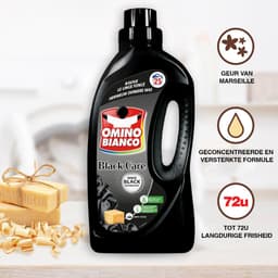 Omino Bianco Black Care - Vloeibaar Donker Wasmiddel - 6 x 1.48 L - Geconcentreerd — thumbnail 4