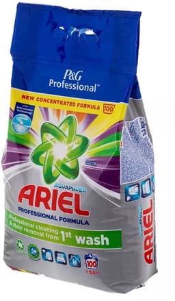 Ariel Professional Waspoeder color/kleur - 100wasbeurten 5.5kg extra geconcentreerd — thumbnail 3