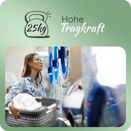 Novaliv Value Set 6X Wasmand met 4 handgrepen 40L Antraciet, Wasboxset Wasemmer Wascontainer voor badkamerwas Vuile was, Wasmand Opbergmand Verzamelbox — thumbnail 2