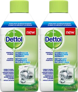 Dettol - Machinereiniger - Perfecte hygiëne - 2 x 250 ml — thumbnail 1