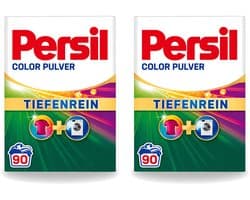 2 x Persil Color - Waspoeder - Gekleurde Was - 90 Wasbeurten - Voordeelverpakking - 2 stuks
