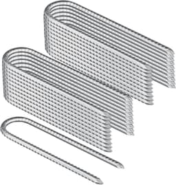 24 Stuks 20 cm U-vormige Grondankers voor Trampoline, Tent en Camping - Stevige Versterking voor Tuin en Sportactiviteiten — thumbnail 1