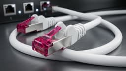 CAT6a netwerkkabel 1 m - rood - verpakking van 10 stuks | S/FTP PiMF | GHMT gecertificeerd | 10 Gbps | 500 MHz | koper | halogeenvrij | RJ45 patchkabel — thumbnail 5