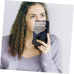 1set Toetsen Kalimba Piano Draagbare Muziekinstrument Voor Beginners Jongen Meisje Panda Gradiënt Voor Muzikale Geschenken Creatieve Melodieën — thumbnail 3