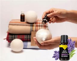 Wolllensokken voor droger met etherische olie - 3 stuks — thumbnail 5