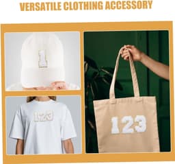 1set Verstelbare Nummer Patches Voor Kleding Wasbare Waterdichte Ijzeren Patches Voor Hoeden Kleding Gedetailleerde Borduursels — thumbnail 4