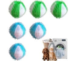 Wasballen 3,5 cm - nylon - opvangen van haren - voor wasmachine en droger - ServiceTopper