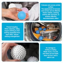 Droogballen voor wasdroger - 12 herbruikbare wasballen — thumbnail 3