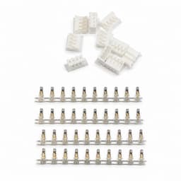 PH2.0 4-polige Female Connector Set 10 stuks met 40 Krimpcontacten — thumbnail 1