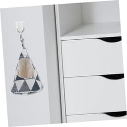 Zak voor wasknijpers - Tas om spullen op te bergen - Wasgoed overzichtelijk houden - Gemengd linnen dat waterdicht is - 21x15.5x15CM - In meerdere kleuren — thumbnail 3