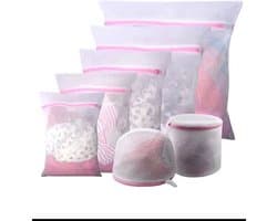 Scoby - Waszakken Set - Wasnetjes - Lingeriezak - Kleding Waszak - Laundry Bag Set - 7 Delig - Voor Wasmachine & Handwas