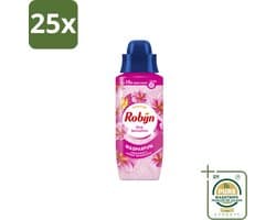25 x Robijn – Wasparfum – Intense Pink Sensation – 342 ml - Wasstrips - Wasparfum - Wasgeur - Geurboost - Wasmiddel - Wasgeur