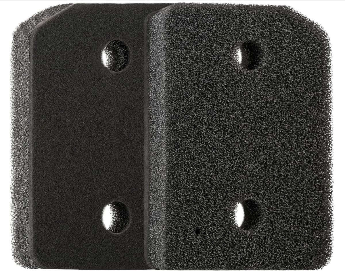 Pyreta-Pluizenfilter geschikt voor Miele wasdroger 9164761 - 2 stuks - Zwart — afbeelding 1